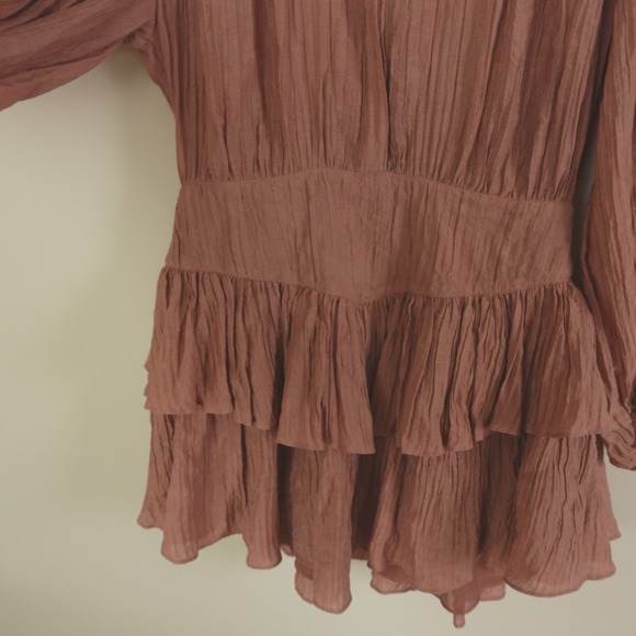 New NWT Shona Joy Dress Mila‎ Button Up Frill Mini - Picture 14 of 15